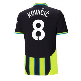 Pánské fotbalový oblečení Manchester City Mateo Kovacic #8 Venkovní košile 2024-25 Krátkým Rukávem